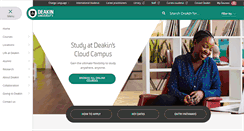 Desktop Screenshot of deakin.edu.au